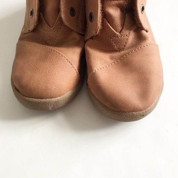 Toms brown Botas Cupsole sneakers EUC size 10 toddler - Picture 7 of 9